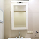 8W(380Lm) LED-spegelarmatur 45,5cm, V-TAC, IP20, krom, neutralvit 4000K