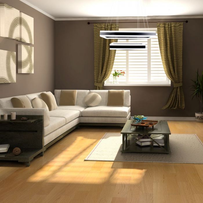 113W (6300Lm) LED iekarams gaismeklis ar 2 riņķiem, V-TAC, dimmējams, silti balta gaisma 3000K