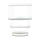 Дизайнерская светодиодная люстра 86W(4550Lm), V-TAC, IP20, 3 кольца, белый, теплый белый 3000K