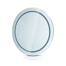 25W(85Lm) Vannitoa peegel integreeritud LED valgustiga, V-TAC, ümmargune, kroomitud, puutetundliku lülitiga, 600x35mm IP44, pimestusvastase pinnaga, 3in1