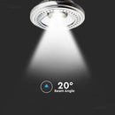 AR111 12W(1049Lm) LED Spuldze, V-TAC, GX53, IP20, 12V, silti balta gaisma 3000K