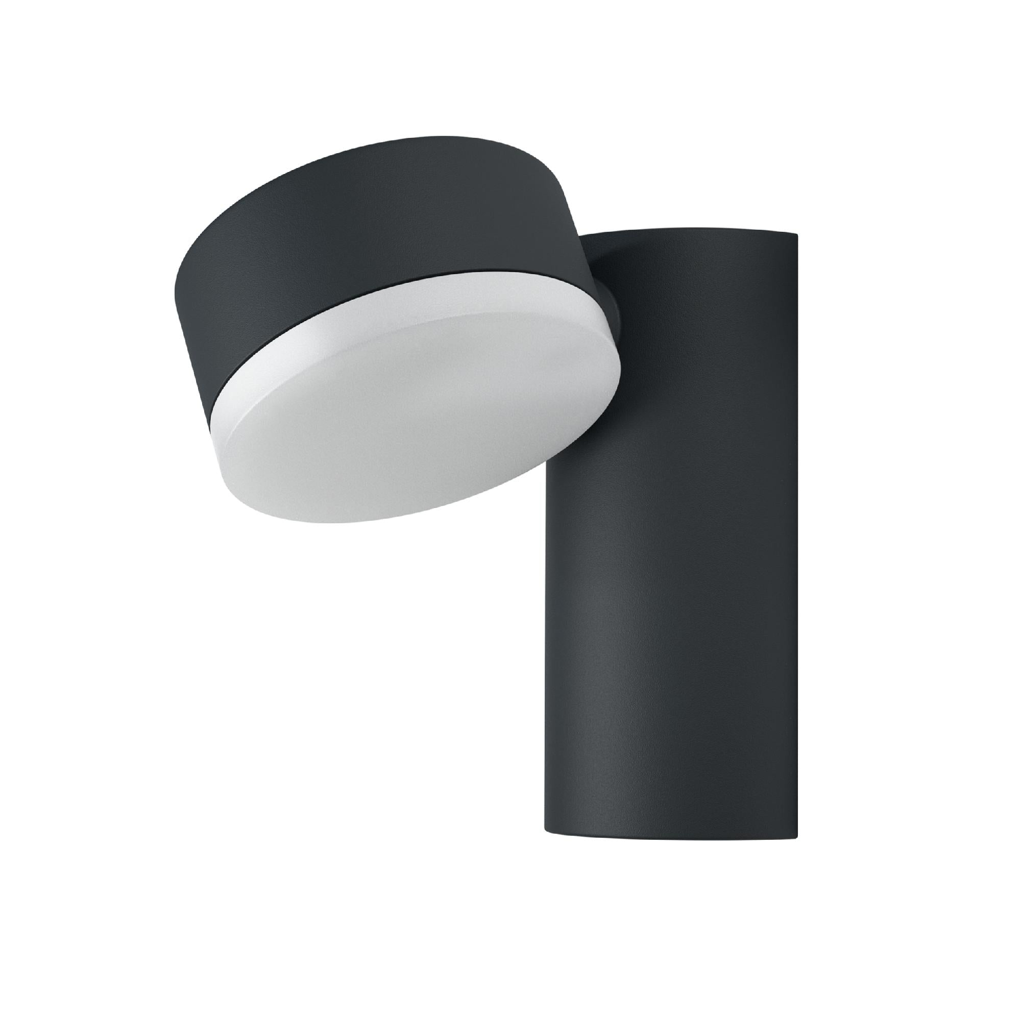 8W(440Lm) LEDVANCE LED Fasādes gaismeklis, IP44, pelēks, garantija 5 gadi, silti balta gaisma 3000K