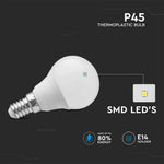 E14 3.7W(320Lm) LED-pirn, V-TAC, IP20, soe valge valgus 3000K