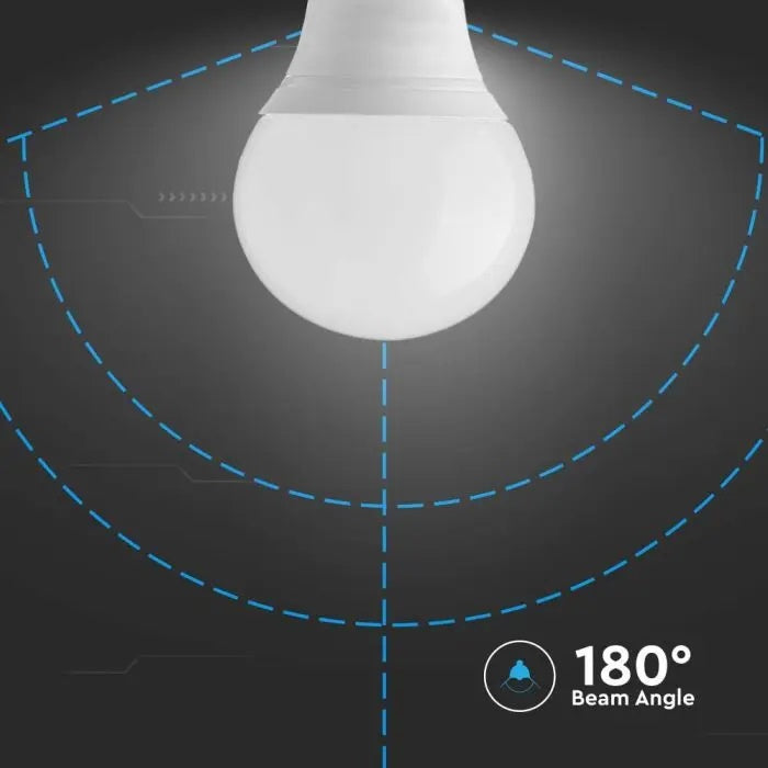 E14 4.5W(470Lm) LED Bulb, V-TAC, P45, IP20, warm white light 3000K