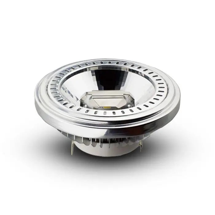 AR111 12W(1159Lm) LED Spuldze, V-TAC, GX53, IP20, 12V, neitrāli balta gaisma 4000K