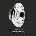 AR111 12W(1159Lm) LED-lampa, V-TAC, GX53, IP20, 12V, neutralvit 4000K