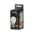 E14 4W(400Lm) LED Spuldze Filament, P45, V-TAC, IP20, silti balta gaisma 3000K
