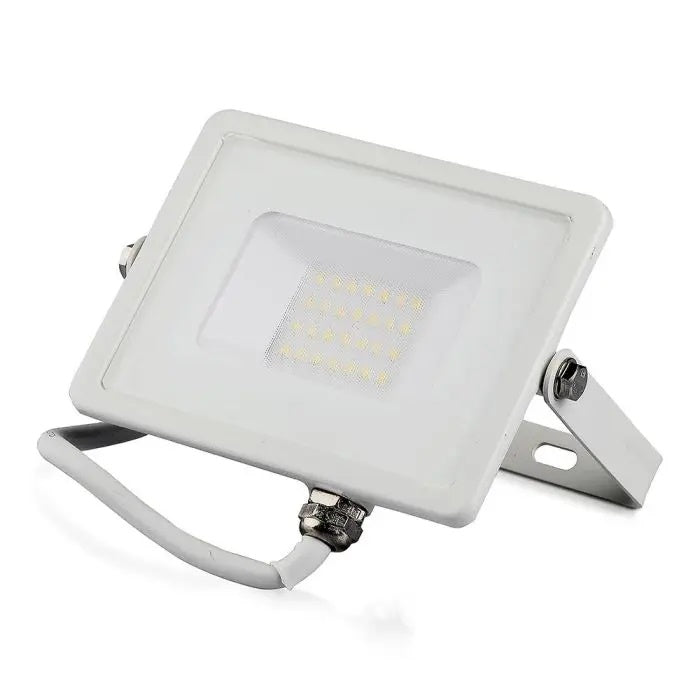 20W(1510Lm) Светодиодный прожектор V-TAC SAMSUNG, IP65, гарантия 5 лет, белый, теплый белый свет 3000K