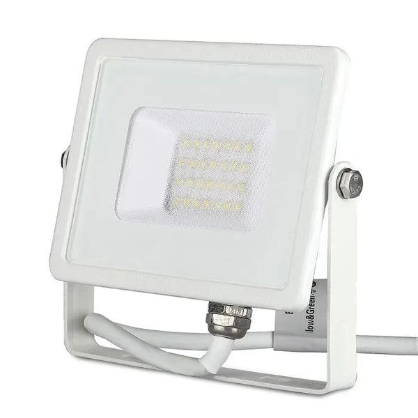 20W(1510Lm) Светодиодный прожектор V-TAC SAMSUNG, IP65, гарантия 5 лет, белый, теплый белый свет 3000K