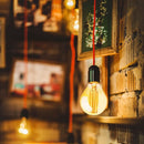 E14 4W(350Lm) LED-lampa Filament AMBER, P45, V-TAC, IP20, varmvitt ljus 2200K