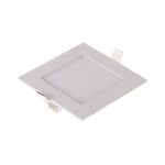 6W(490Lm) LED Premium Panel built-in square, V-TAC, cold white light 6400K, complete with power supply unit