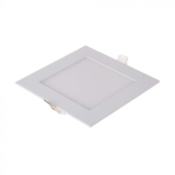 12W(1160Lm) LED Premium Panel встраиваемая квадратная, V-TAC, теплый белый свет 6400K, в комплекте с блоком питания