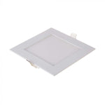 18W (1400Lm) LED Premium paneel süvistatav ruudukujuline, V-TAC, P20, 4000K neutraalne valge valgus, koos toiteplokiga.