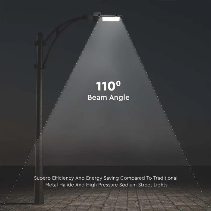 50W(4700Lm) V-TAC SAMSUNG Street lamp, IP65, grey, cold white light 6500K