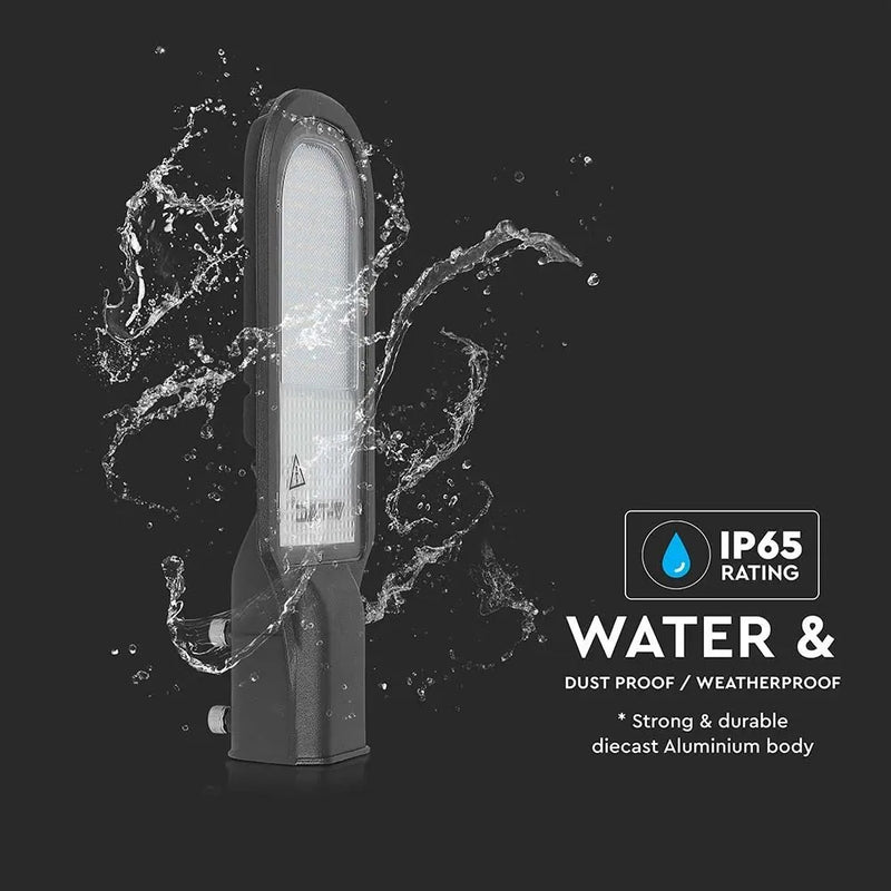 30W(2350Lm) LED street lamp, V-TAC SAMSUNG, IP65, neutral white light 4000K