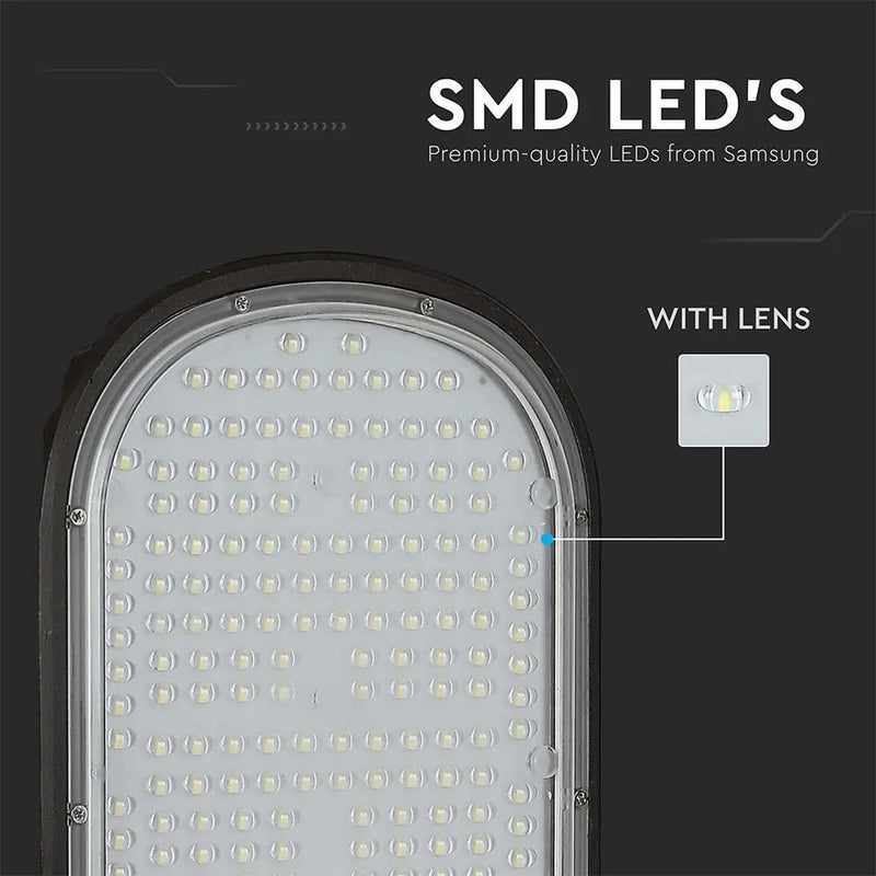 50W(4200Lm) LED street lamp, V-TAC SAMSUNG, IP65, cold white light 6400K