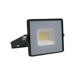 20W (1620Lm) LED-strålkastare V-TAC, IP65, 5 års garanti, svart, kallvit 6400K