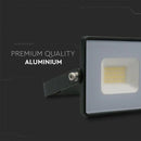 20W(1620Lm) LED Spotlight V-TAC, IP65, warranty 5 years, black, cold white light 6400K
