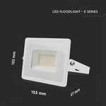 30W(2510Lm) LED-strålkastare, V-TAC, IP65, vitt, neutralvitt ljus 4000K
