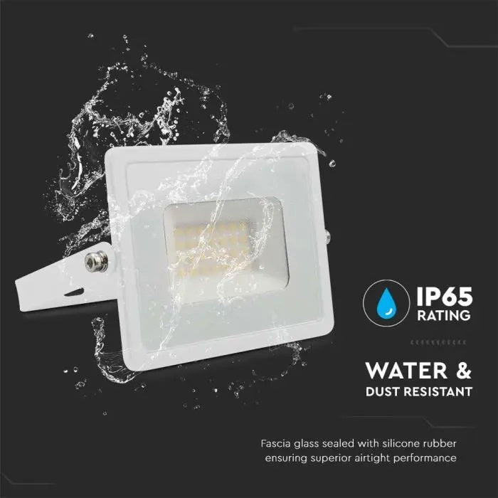 30W(2510Lm) LED-strålkastare, V-TAC, IP65, vitt, neutralvitt ljus 4000K