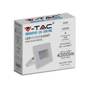 50W(4300Lm) LED Spotlight, V-TAC, IP65, white, cold white light 6500K
