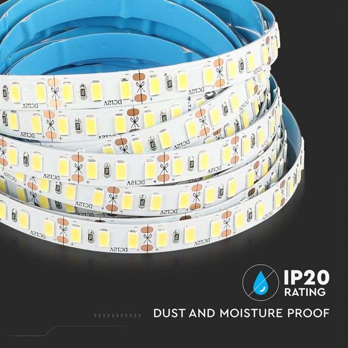 Hind 1m_18W(3000Lm) LED lint, 120 dioodi SMD5730, veekindel IP20, V-TAC, jaheda valge valgus 6000K.