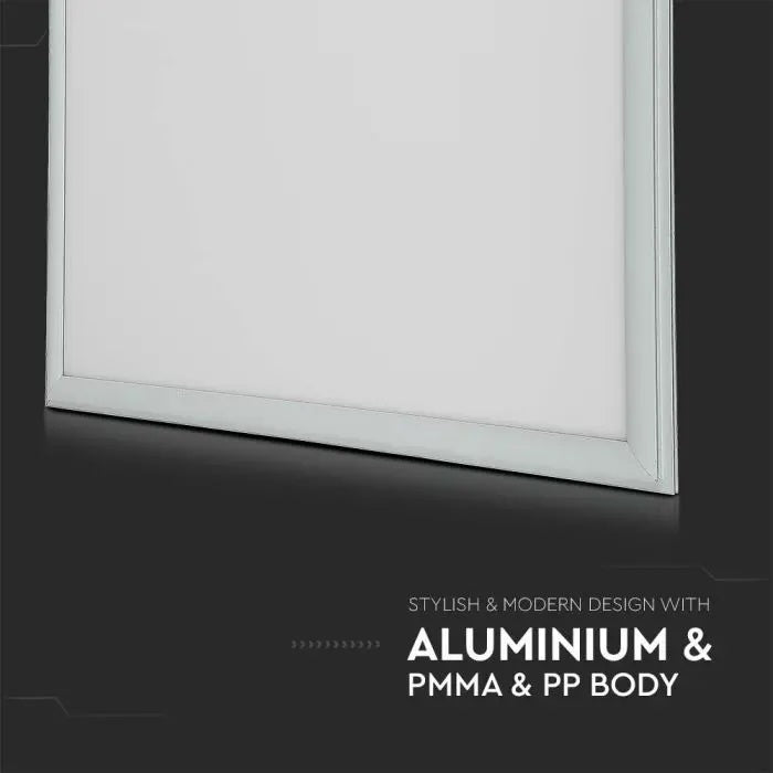 29W(3960Lm) LED panel 600x600mm, V-TAC, neutral white light 4500K, complete with power supply unit