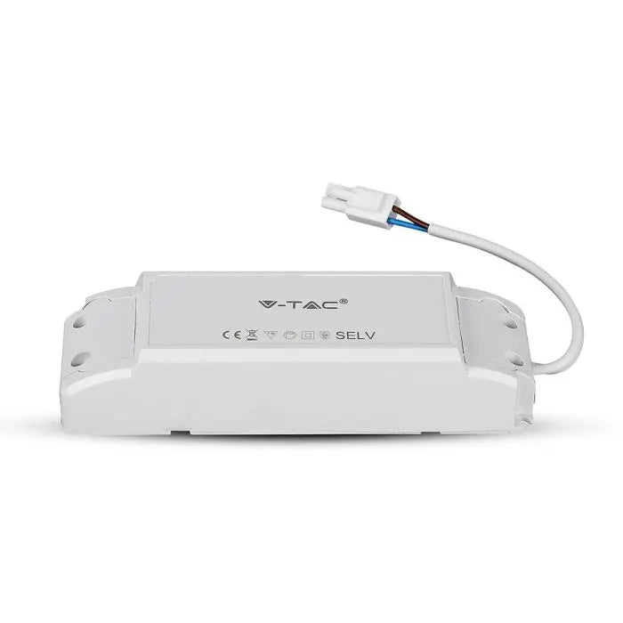 29W (3960Lm) LED-paneel 600x600mm, V-TAC, 4500K neutraalne valge valgus, tarnitakse koos toiteplokiga.