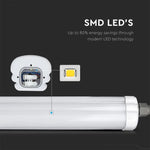 36W(4320Lm) 120Lm/W, 120cm LED Linear valgusti, G-seeria, IP65, V-TAC, ilma pistikuta (kaabliühendus), neutraalne valge 4000K
