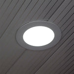 3W(130Lm) LED paneel süvistatav ümmargune, V-TAC, IP20, valge, soe valge valgus 2700K