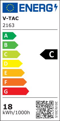 Pris för 1m_18W(3000Lm) LED-tejp, 120 dioder SMD5730, vattentät IP20, V-TAC, neutralvitt ljus 4500K