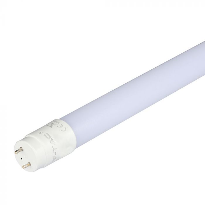T8 7W(1120Lm) LED bulb, 60cm NANO Plastic, V-TAC, warranty 5 years, IP20, G13, cold white light 6400K