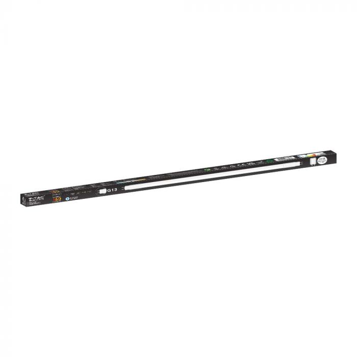T8 7W(1120Lm) LED lamp, 60cm NANO plast, V-TAC, 5 aastat garantiid, IP20, G13, jaheda valge 6400K