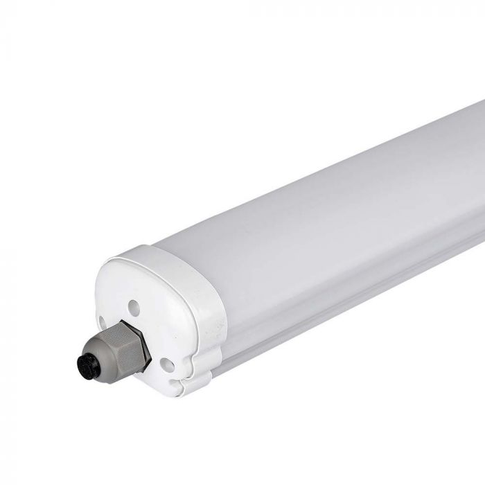 Линейный светодиодный светильник 32W(5120Lm) 150см, V-TAC SAMSUNG, гарантия 5 лет, IP65, без вилки (подключение кабеля), нейтральный белый 4500K