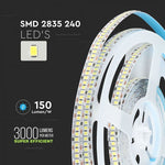 Hind 1m_18W(3000Lm) LED lint, 240 dioodi SMD2835, veekindel IP20, V-TAC, neutraalne valge valgus 4000K