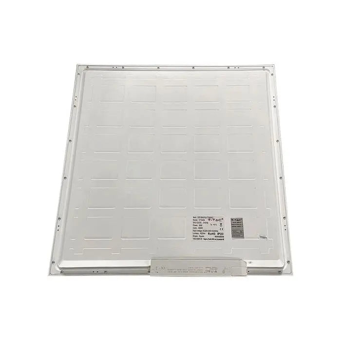 36W(4320Lm) LED Panel 595x595mm(600x600mm), V-TAC SAMSUNG, IP20, neutral white light 4000K, complete with power supply unit