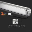 60W(7200Lm) LED 120cm Lineārais gaismeklis, V-TAC SAMSUNG, garantija 5 gadi, IP65, auksti balta gaisma 6500K