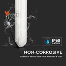 60W(7200Lm) LED 120cm Lineārais gaismeklis, V-TAC SAMSUNG, garantija 5 gadi, IP65, auksti balta gaisma 6500K