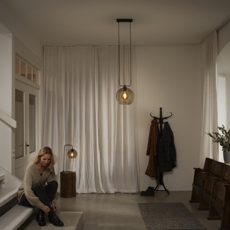 LEDVANCE VINTAGE 1906 Iekarams spuldžu ietvars, dūmu pelēks, IP20, stikla