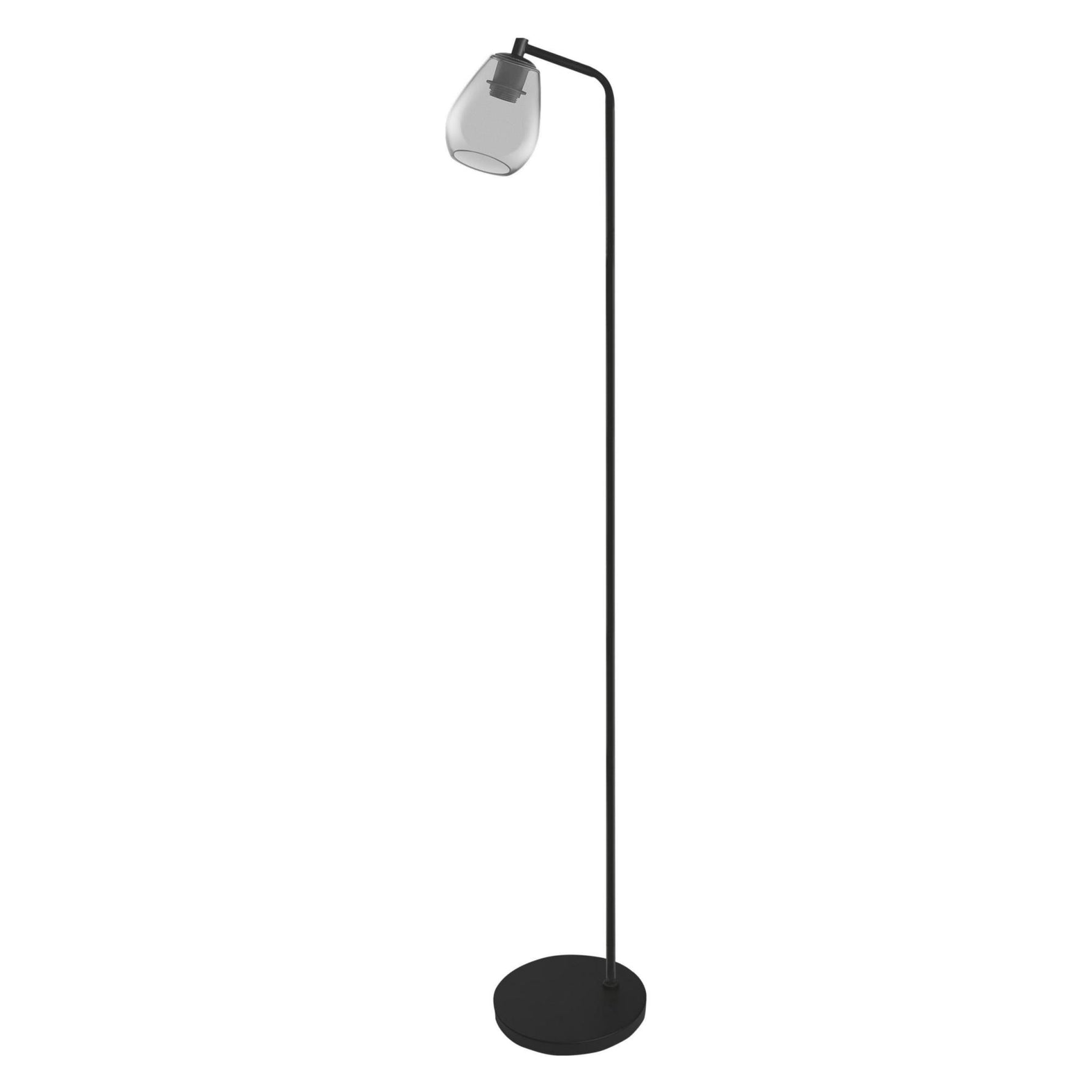 LEDVANCE VINTAGE 1906 grīdas lampa, E27, IP20, dūmu pelēka, stikla