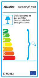 Потолочный светильник LEDVANCE VINTAGE 1906, черный, IP20, металл