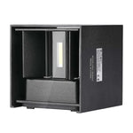 SUPERACTION_5W(700Lm) LED BRIDGELUX seinavalgusti, V-TAC, IP65, must, kandiline, soe valge valgus 3000K