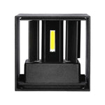 SUPERACTION_5W(700Lm) LED BRIDGELUX seinavalgusti, V-TAC, IP65, must, kandiline, soe valge valgus 3000K