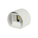 5W(700Lm) LED BRIDGELUX Facade luminaire, V-TAC, IP65, round, white, neutral white light 4000K