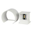 5W(700Lm) LED BRIDGELUX Facade luminaire, V-TAC, IP65, round, white, neutral white light 4000K