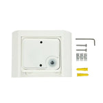 5W(700Lm) LED BRIDGELUX fassaadivalgusti, V-TAC, IP65, ümmargune, valge, neutraalne valge 4000K