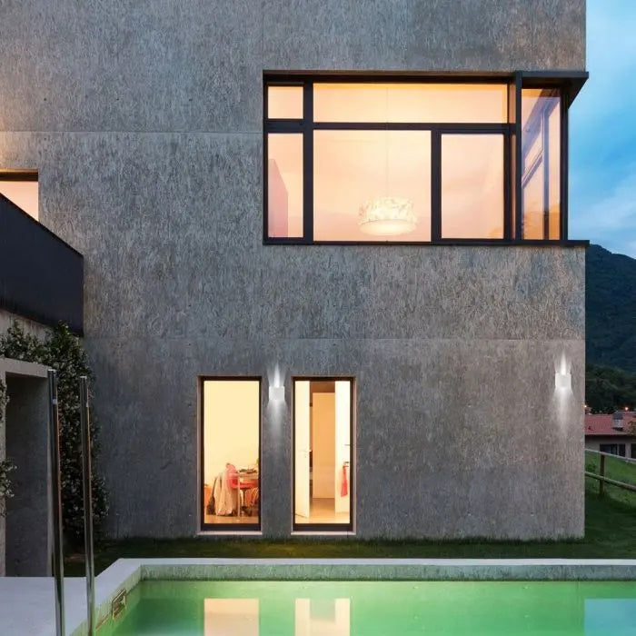 5W(700Lm) LED BRIDGELUX Facade luminaire, V-TAC, IP65, round, white, neutral white light 4000K