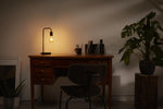 LEDVANCE VINTAGE 1906 galda lampa, E27, IP20, melna, metāla