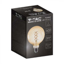 E27 6W(400Lm) LED Bulb Filament Retro, G125, V-TAC, warm white light 1800K