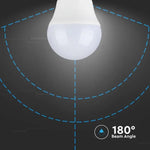 E27 4,5W (470Lm) LED-lampa, V-TAC, IP20, varmvitt ljus 3000K
